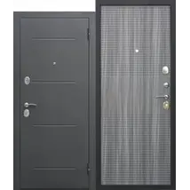 Дверь мет. FERRONI Гарда муар 7,5см 960х2050 "Л" Металл/ВЕНГЕ ТОБАККО МДФ