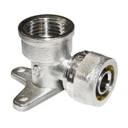 Уголок 16×1/2"Fw с креплением (водорозетка)