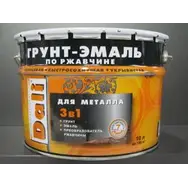Грунт-эмаль по ржавчине 3 в 1 слоновая кость (RAL 1014) 10л DALI