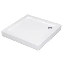 Поддон акриловый квадрат WasserKraft Amper 800х800х175, арт.29T02