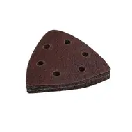 Насадка для МФИ шлиф.листы, дельта, VELCRO, 6 отверстий 93 мм, P 40, 10 шт., ПРАКТИКА