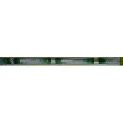 Карниз для ванной ZALEL без пружины с кольцами, белый, 110-200