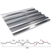 Профнастил НС-35(Тип), 0.45 мм, оцинкованный Stynergy, 1.06 * м2