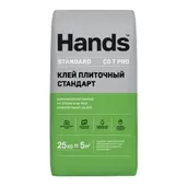 Клей плиточный HANDS Стандарт ПРО (Standard PRO) стандарт 25 кг