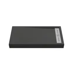 Поддон литьевой прямоугольный Good Door Stella 120х80 черный