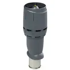 Выход вентиляционный Vilpe Flow Серый XL-160P/ИЗ/700, с колпаком