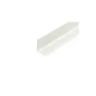 Угол ПВХ белый 001 40*40 2.7м Идеал