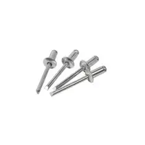Заклёпка вытяжная 4,0х10 алюминий-сталь кор.с ок (уп 100шт) SteelRex
