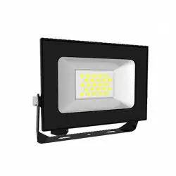 Прожектор светодиодный 70W 5000К 220-240V IP65 5950Лм 133х187х22мм черный Китай СДО Семидесяточка