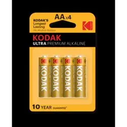Элемент питания LR6(АА) алкалиновый (уп. блистер 4шт) Kodak ULTRA PREMIUM