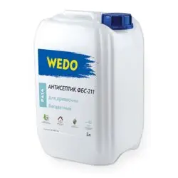 Антисептик WEDO PA 14 бесцветный ФБС-211 ГОСТ 28815-96 5л