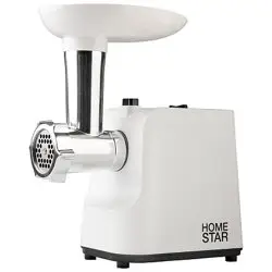 Мясорубка HOMESTAR HS-2033, белая