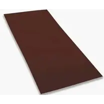 Плоский лист Corundum50 RAL 8017 (шоколад), 0.5 мм, 1.25*2м (В пленке)