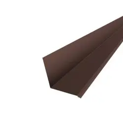 Планка для верхнего примыкания к стене для фальца Smart Pro Corundum 50 RAL ** длина 2 метра, Stynergy