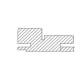 Стойка дверной коробки ДВЕРИ ГУД Октава/Альфа/Кама/Геометрия телескопическая экошпон вайт 70*26*2070