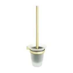 Ерш для туалета стеклянный настенный Fixsen Trend Gold FX-99013, матовое золото