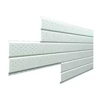 Софит МП Ecosteel Matt **, L брус-XL перфорираванный, толщина 0.5 мм, размер 0,36*м2