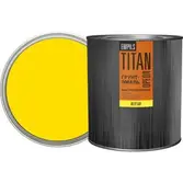 Грунт-эмаль быстросохнущая жёлтая матовая (RAL 1023) 2,7кг ОРЕОЛ TITAN