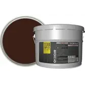 Грунт-эмаль по ржавчине шоколадно-коричневая (RAL 8017) 8,5л ОРЕОЛ TITAN