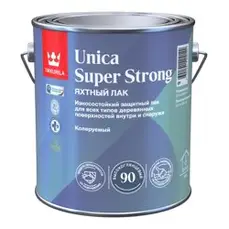 Лак универсальный высокоглянцевый TIKKIVALA (Tikkurila) Unica Super Strong EP 2,7л