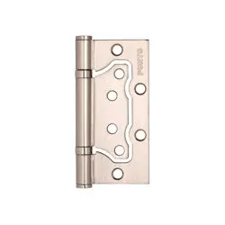 Петля накладная "БАБОЧКА" Punto (Пунто) N4200W/IND SN матовый никель (2шт.)