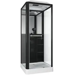 Кабина душевая GROSSMAN Alba GR221(R) (90x90x225) дверь распашная,3 места