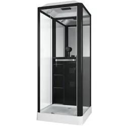 Кабина душевая GROSSMAN Alba GR221(L) (90x90x225) дверь распашная,3 места