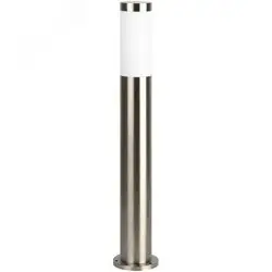Фонарь уличный ЭРА GBF-103-1-SL-0650 Беллона напольный серебро 230В Е27 IP54 с розеткой