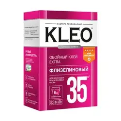 Клей обойный KLEO EXTRA 35 для флизелиновых обоев 240гр (до 35кв.м.)