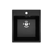 Мойка композитная Practik черный оникс (PR-M 425-004)