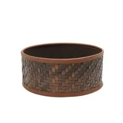 Корзина стеллажная "Фореста", Д250 Ш250 В100, коричневый