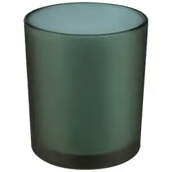 Стакан для ванной комнаты CRYSTALITE (стекло), цвет: зеленый матовый