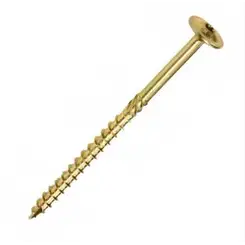 Саморез конструкционный тарельчатый по дереву Torx 8,0х100 (уп 50шт)