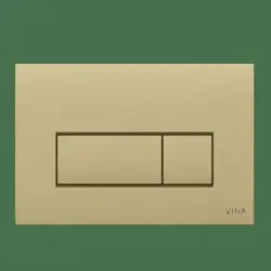 Клавиша смывная VITRA Root Square 740-2325 для инсталляции 740-XXXX, шлиф. золото